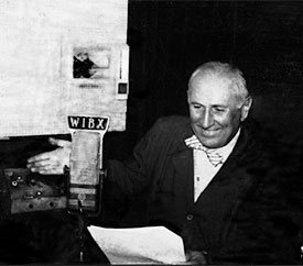 Louis K. Bienkowski on the air